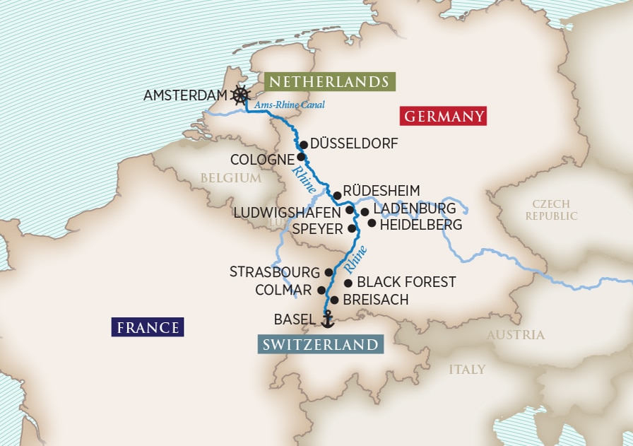 ama rhine river cruises